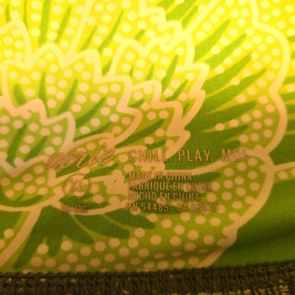 AERIE FLORAL LEGGINGS. SIZE XL. - Picture 7 of 7